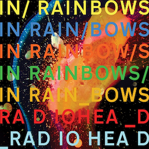Cover of In Rainbows by Radiohead.