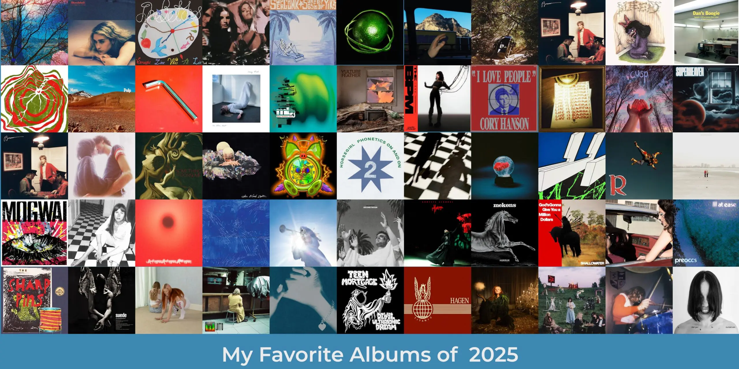 My favorite albums of 2025