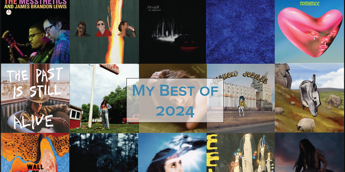 Representative album covers from my favorite albums of 2024.